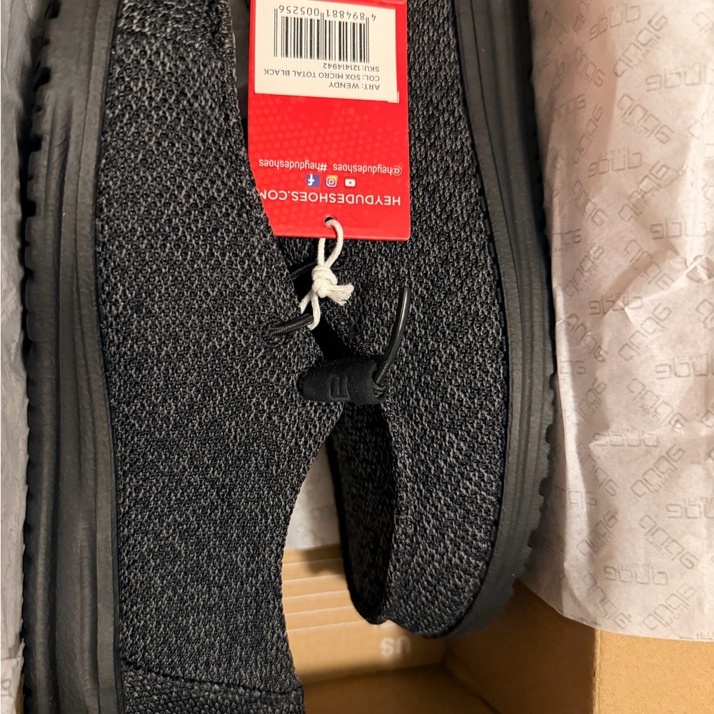 Hey Dude Charcoal Casual Shoes